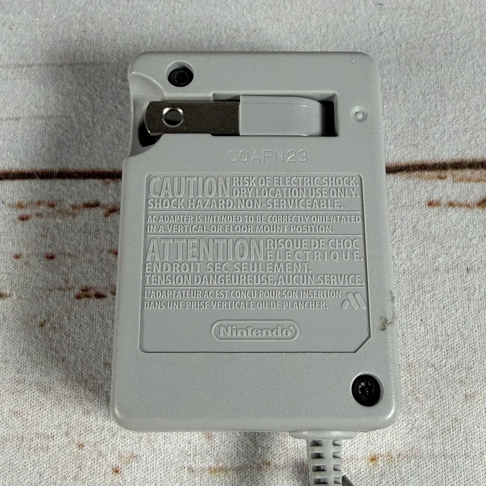 Nintendo WAP-002 AC Adapter Power Supply Charger Used